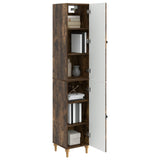 Cabinet Set 2 pcs Smoked Oak Engineered Wood 3416453