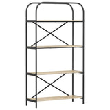 Bookshelf Sonoma Oak 80 x 30 x 146 cm Engineered wood 879840