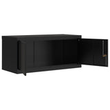 ZNTS File Cabinet Black 90x40x180 cm Steel 3188325