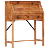 Writing Desk 90x40x107cm Solid Acacia Wood 248098