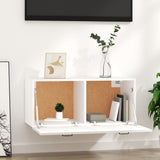 Wall Cabinet White 80x36.5x35 cm Engineered Wood 812933