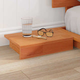 Bed Frame Brown 140 x 190 cm Wood 872406