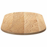 Table Top 100x50x2 cm Solid Wood Oak Oval 4009062