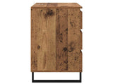 Sideboard with Drawer Old Wood 60 x 35 x 70 cm Engineered Wood 881953