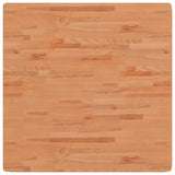 Table Top 90x90x1.5 cm Square Solid Wood Beech 355971