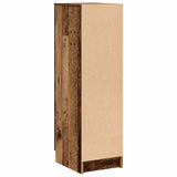 Shoe Cabinet Old Wood 29.5x35x100.5 cm Engineered Wood 856991
