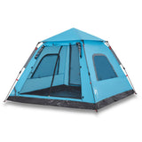 ZNTS Camping Tent Dome 5-Person Blue Quick Release 4004147