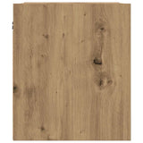 ZNTS Wall-mounted Bedside Cabinets 2 pcs Artisan Oak 38x34x40 cm 861264