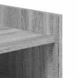 Shoe Cabinet Grey Sonoma 74.5x37.5x100 cm Engineered Wood 848435