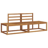 Outdoor Sofa Set 2 pcs Natural 182.5 x 63 x 73 cm 3366937