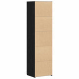 Highboard 2 pcs Black Oak 50 x 42.5 x 185 cm 3365587