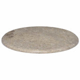 Table Top Grey Marble 60 cm diameter Table Top Circular 149197