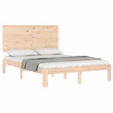 Bed Frame without Mattress 120x200 cm Solid Wood Pine 3193656