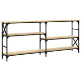 Console Table Sonoma Oak 180x29x76.5 cm Engineered Wood 835475