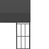 Wall-mounted Gazebo 3x4 m Anthracite Fabric 47991