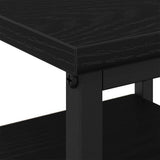 Bedside Cabinet 2 pcs Black Oak 34 x 36 x 50 cm Engineered Wood 862924