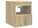 Bathroom Furniture Set 3 pcs Sonoma Oak Engineered Wood 3405599
