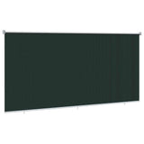 Outdoor Roller Blind 90% UV Block Dark Green 400 x 230 cm HDPE 42036037