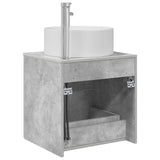 Wall-Mounted Sink Vanity Concrete Grey 49.5 x 44.5 x 65.5 cm 890321