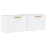 Wall Cabinet White 100x36.5x35 cm Engineered Wood 812942