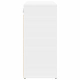 Shoe Cabinet 103 x 30 x 67 cm Engineered Wood White 808729