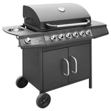 Gas Barbecue Grill 61 Cooking Zone Black 41905