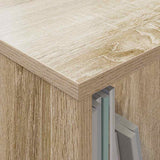 Magazine Rack 2 pcs Sonoma Oak 35 x 30 x 45 cm 890973