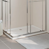 Rectangular ABS Shower Base Tray White 80x120 cm 148910