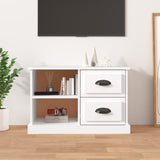 TV Cabinet White 73x35.5x47.5 cm Engineered Wood 816168