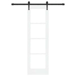 Sliding Door Manual ORKDAL White 61 x 198.5 cm Wood and metal 3332434