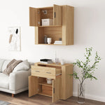 ZNTS Highboard Sonoma Oak Engineered Wood 3185370