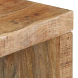 2 Piece Coffee Table Set Solid Mango Wood 320392