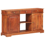 Sideboard 135x35x75 cm Solid Acacia Wood 323543