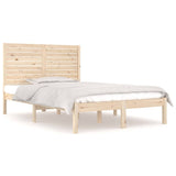 Bed Frame without Mattress 140x190 cm Solid Wood 3104588