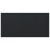 Wall-Mounted Headboard EDE Black Engineered Wood 896096