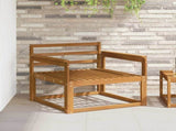 Outdoor Middle Sofa Natural 3436256