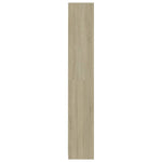 ZNTS Bathroom Cabinet Sonoma Oak 30x30x183.5 cm Engineered Wood 802672