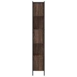 Bookcase Brown Oak 102x28x172 cm Engineered Wood 3213661