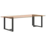 Dining Table Legs T-Shaped 2 pcs Anthracite 100x35x cm Steel 4013070