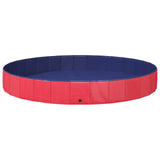 Children Swimming Pool Folding Red 300 x 38 cm 3416319