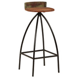 Bar Chairs 2 pcs Solid Reclaimed Wood 245264