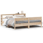 Bed Frame without Mattress 180x200 cm Super King Solid Wood Pine 3306177