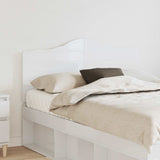 Headboard Gloss White Engineered wood 888016