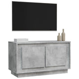 TV Cabinet Concrete Grey 80x35x45 cm Engineered Wood 819856