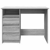 Desk Grey Sonoma 102x50x75 cm Engineered Wood 860468