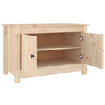 Shoe Cabinet 70x38x45.5 cm Solid Wood Pine 813779