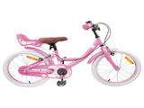 Kids Bike 18 Inches for 5-7 Years Old Light Pink 42009422