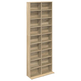 CD Cabinet Sonoma Oak 65 x 23.5 x 175 cm Engineered Wood 8012660
