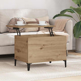 Coffee Table Artisan Oak 60 x 44.5 x 45 cm Engineered Wood 881172