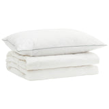 90% Goose Down Duvet Set FULDA 2 pcs 150 x 200 cm Summer White 3442140